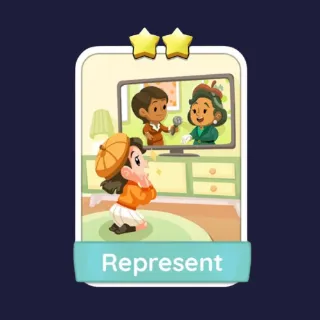 Represent 2⭐ Monopoly Go Sticker