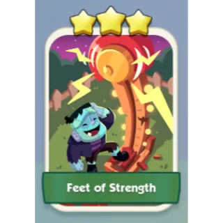 Feet of Strength 3⭐ Monopoly Go Sticker Set 9