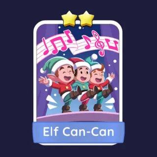 Elf Can-Can 2⭐ Monopoly Go Sticker