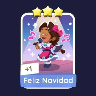 Feliz Navidad 3⭐ Monopoly Go Sticker