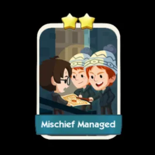 Mischief Managed 2⭐ Monopoly Go Sticker