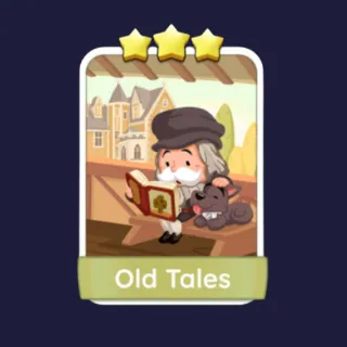 Old Tales 3⭐ Monopoly Go Sticker