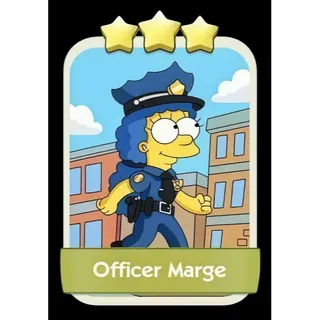 Officer Marge 3⭐ Monopoly Go Sticker
