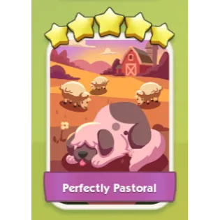 Perfectly Pastoral 5⭐ Monopoly Go Sticker Set 18