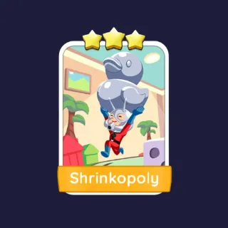 Shrinkopoly 3⭐ Monopoly Go Sticker