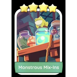 Monstrous Mix-Ins 4⭐ Monopoly Go Sticker Set 15