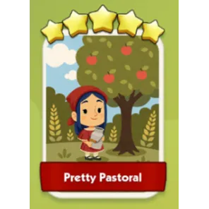 Pretty Pastoral 5⭐ Monopoly Go Sticker Set 16