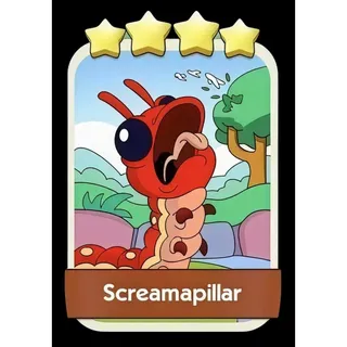 Screamapillar 4⭐ Monopoly Go Sticker