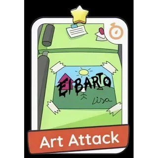 Art Attack 1⭐ Monopoly Go Sticker