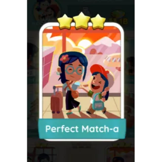 Perfect Match-a 3⭐ Monopoly Go Sticker