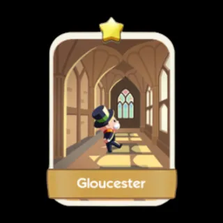 Gloucester 1⭐ Monopoly Go Sticker