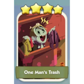 One Man's Trash 4⭐ Monopoly Go Sticker Set 13