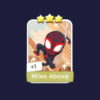 Miles Above 3⭐ Monopoly Go Sticker