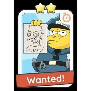 Wanted 2⭐ Monopoly Go Sticker