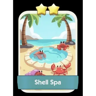 Shell Spa 2⭐ Monopoly Go Sticker