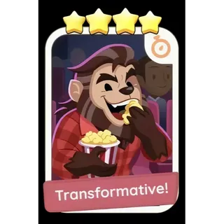 Transformative 4⭐ Monopoly Go Sticker Bonus Set 