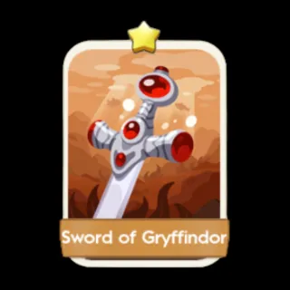 Sword of Gryffindor 1⭐ Monopoly Go Sticker
