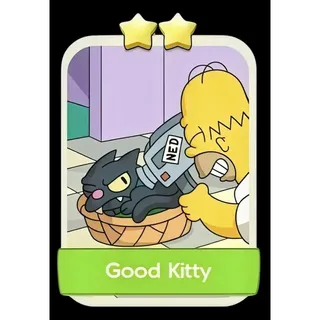 Good Kitty 2⭐ Monopoly Go Sticker