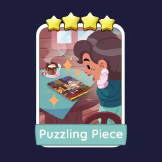 Puzzling Piece 4⭐ Monopoly Go Sticker