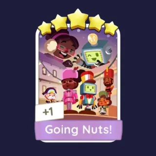 Going Nuts 5⭐ Monopoly Go Sticker