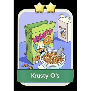 Krusty Os 2⭐ Monopoly Go Sticker