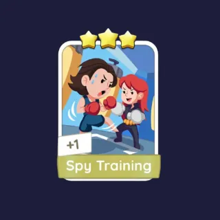 Spy Training 3⭐ Monopoly Go Sticker