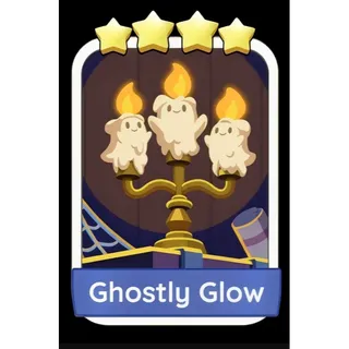 Ghostly Glow 4⭐ Monopoly Go Sticker Set 18