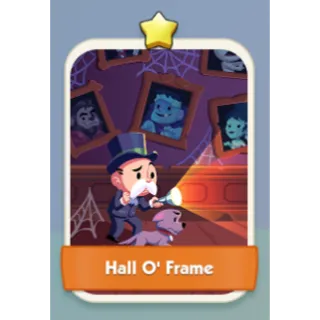 Hall O'Frame 1⭐ Monopoly Go Sticker Set 2