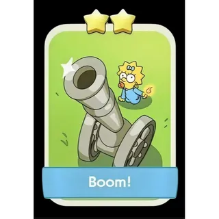 Boom 2⭐ Monopoly Go Sticker