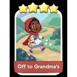 Off to Grandma's 4⭐ Monopoly Go Sticker