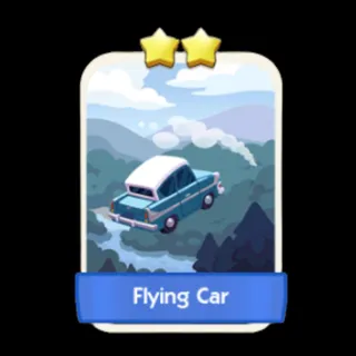 Flying Car 2⭐ Monopoly Go Sticker