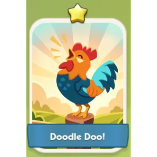 Doodle Doo 1⭐ Monopoly Go Sticker Set 2