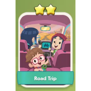 Road Trip 2⭐ Monopoly Go Sticker Set 8