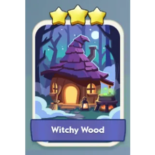 Witchy Wood 3⭐ Monopoly Go Sticker Set 12