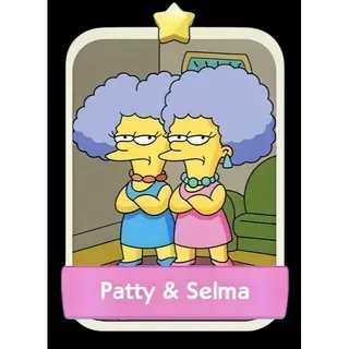 Patty and Selma 1⭐ Monopoly Go Sticker