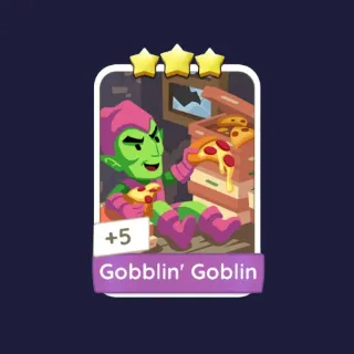 Gobblin' Goblin 3⭐ Monopoly Go Sticker