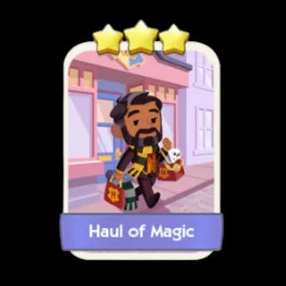Haul of Magic 3⭐ Monopoly Go Sticker