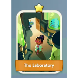 The Laboratory 1⭐ Monopoly Go Sticker Set 4