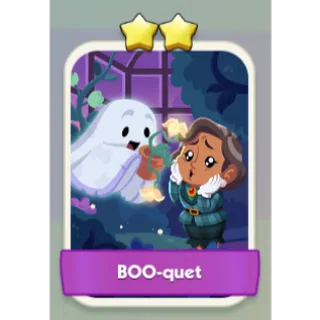 BOO-quet 2⭐ Monopoly Go Sticker Set 5