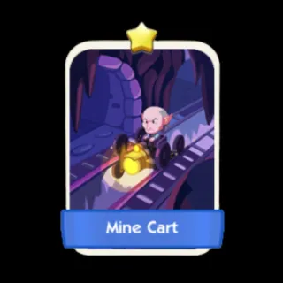 Mine Cart 1⭐ Monopoly Go Sticker