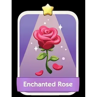 Enchanted Rose 1⭐ Monopoly Go Sticker