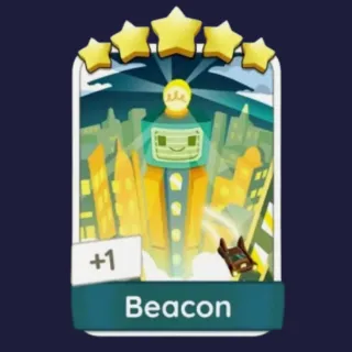 Beacon 5⭐ Monopoly Go Sticker