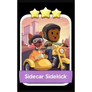 Sidecar Sidekick 3⭐ Monopoly Go Sticker