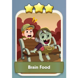Brain Food 3⭐ Monopoly Go Sticker Set 13