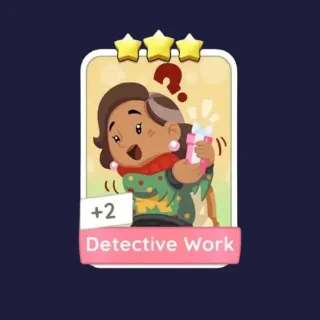 Detective Work 3⭐ Monopoly Go Sticker