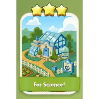 For Science 3⭐ Monopoly Go Sticker Set 12