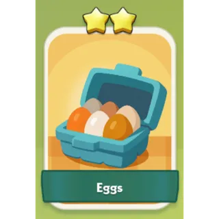 Eggs 2⭐ Monopoly Go Sticker Set 11