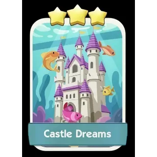 Castle Dreams 3⭐ Monopoly Go Sticker