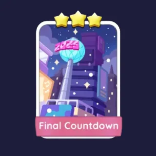 Final Countdown 3⭐ Monopoly Go Sticker