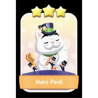 Mani Pedi 3⭐ Monopoly Go Sticker